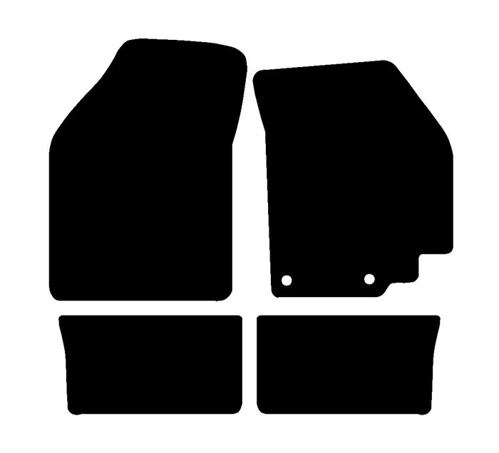 Suzuki Alto 2009 - 2014 Car Mats vehicle mat pattern