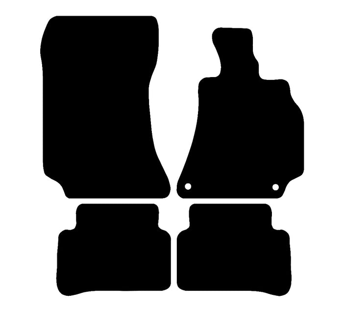 Mercedes E Class Saloon/Estate 2009 - 2016 Car Mats vehicle mat pattern