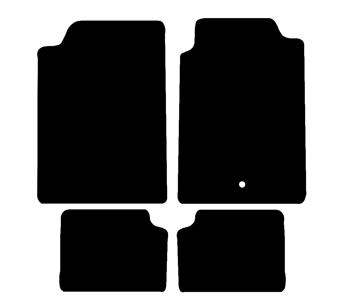 Citroen Xantia 1993 - 2000 Car Mats vehicle mat pattern