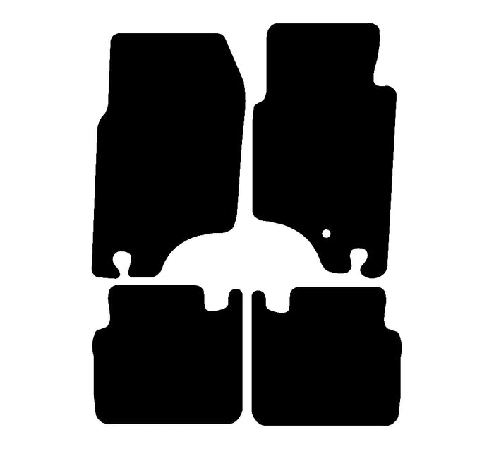 Mitsubishi Shogun LWB 5Dr 1992 - 2000 Car Mats vehicle mat pattern