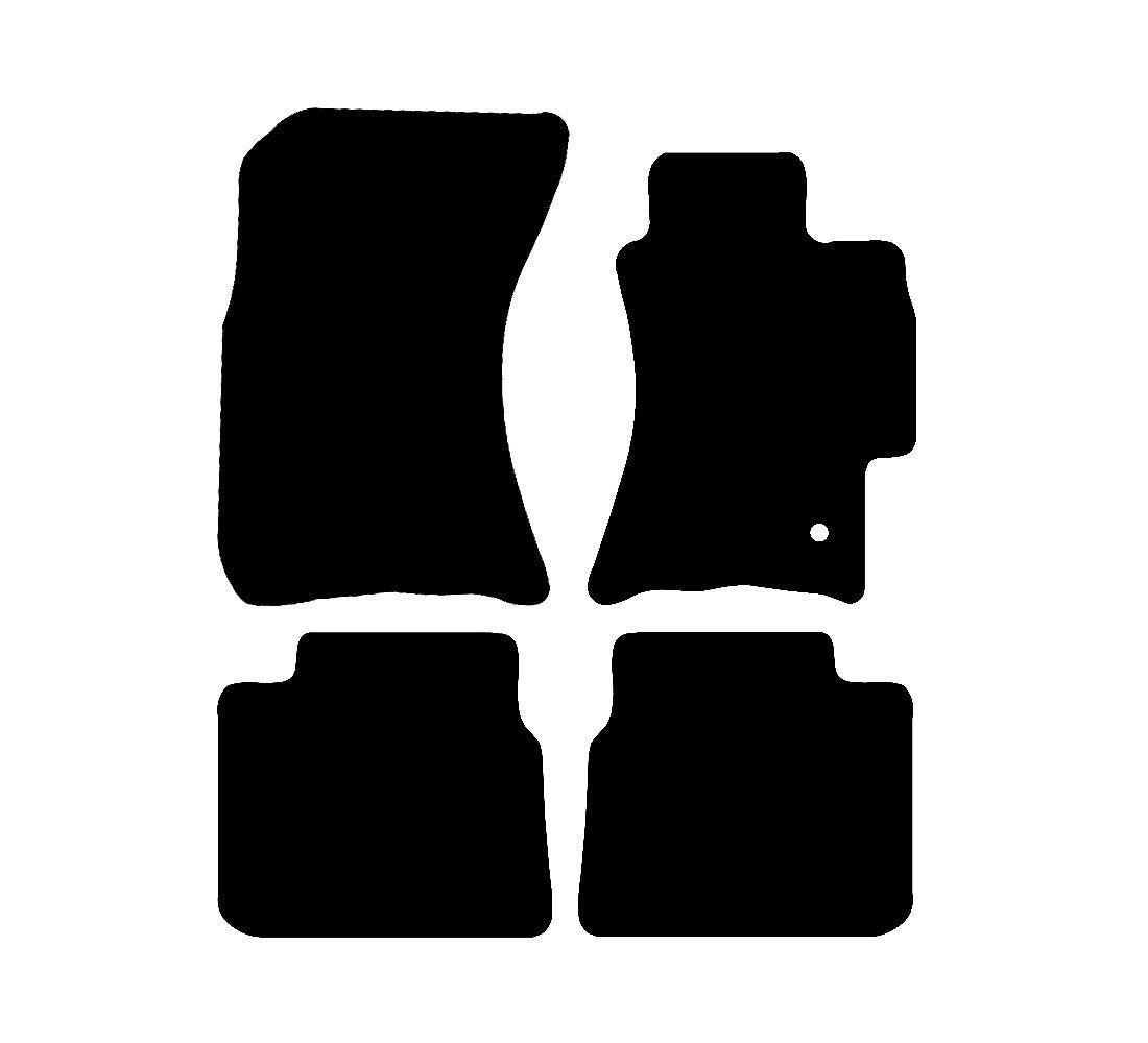 Subaru Legacy 2003 - 2009 Car Mats vehicle mat pattern