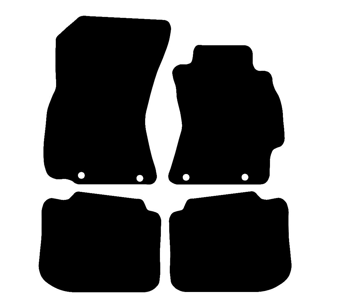 Subaru Legacy Outback 2009 - 2014 Car Mats vehicle mat pattern