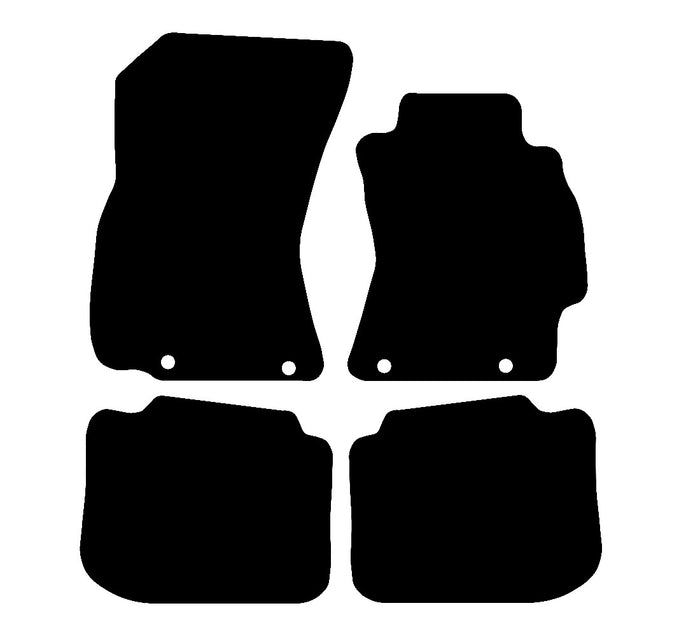 Subaru Legacy Outback 2009 - 2014 Car Mats vehicle mat pattern