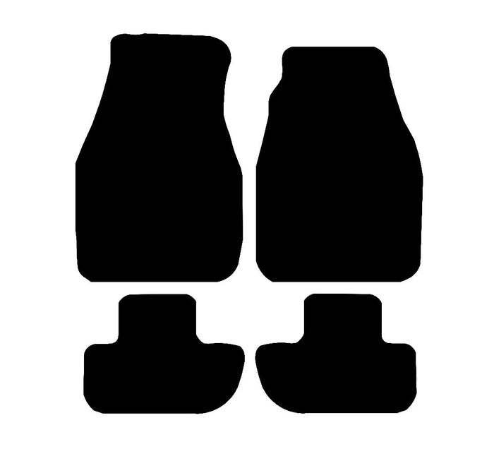 Alfa Romeo GTV 1997 - 2006 Car Mats vehicle mat pattern