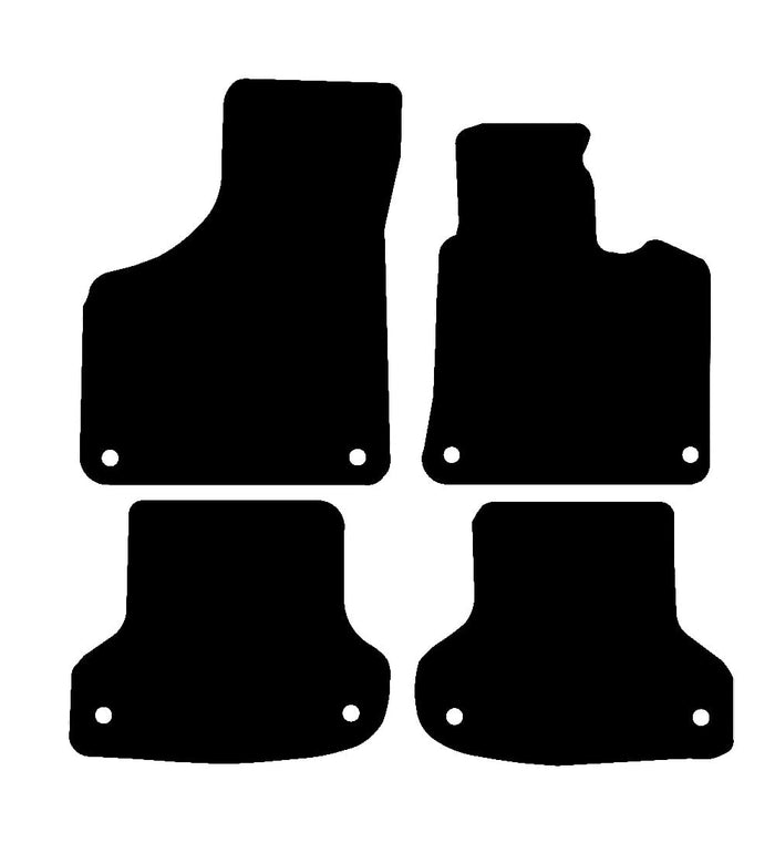 Audi A3 Sportback 2004 - 2012 Car Mats vehicle mat pattern
