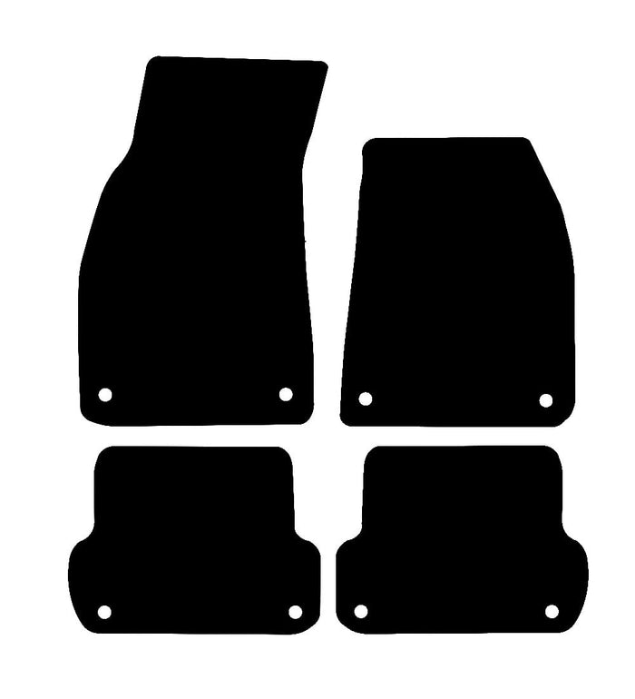 Audi A6 Allroad 2005 - 2011 Car Mats vehicle mat pattern