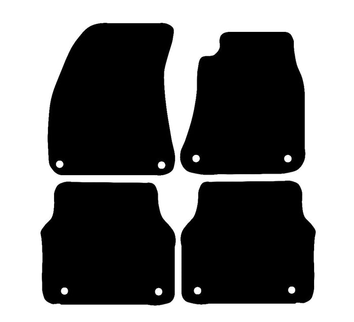 Audi A8 (MK D4) 2009 - 2020 Car Mats vehicle mat pattern