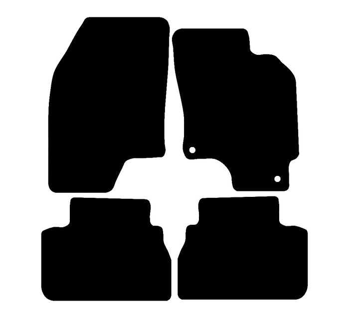 Chevrolet Epica 2008 - 2011 Car Mats vehicle mat pattern
