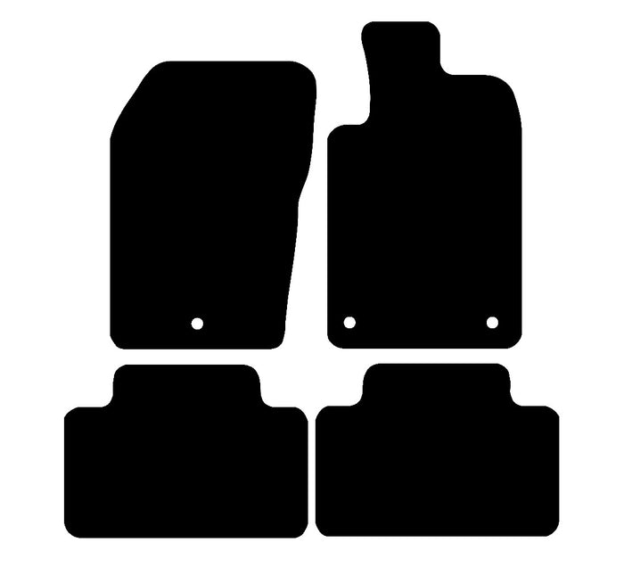 Chrysler Grand Cherokee (MK4) 2011 - 2013 Car Mats vehicle mat pattern