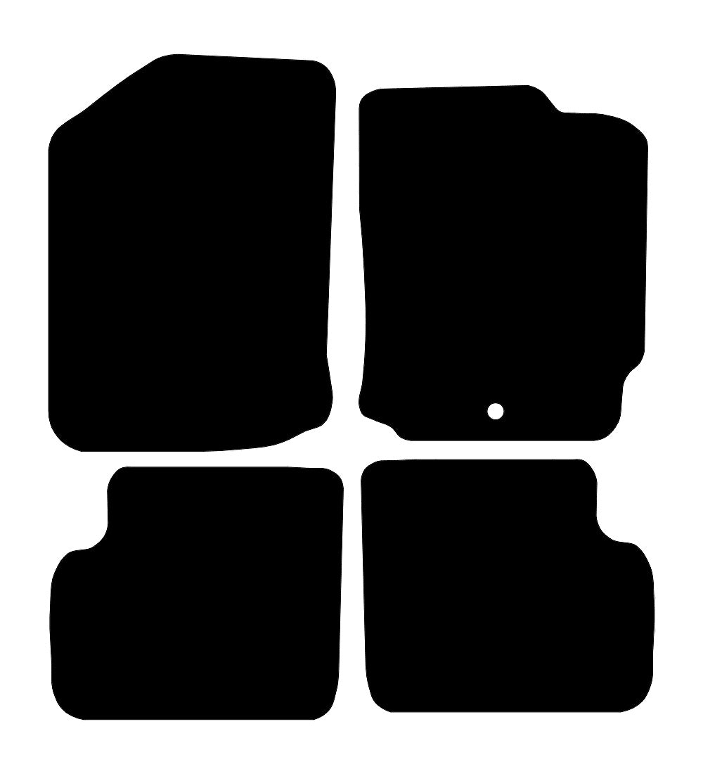 Daihatsu Boon 2005 - 2010 Car Mats vehicle mat pattern