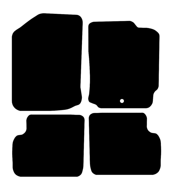 Daihatsu Boon 2005 - 2010 Car Mats vehicle mat pattern