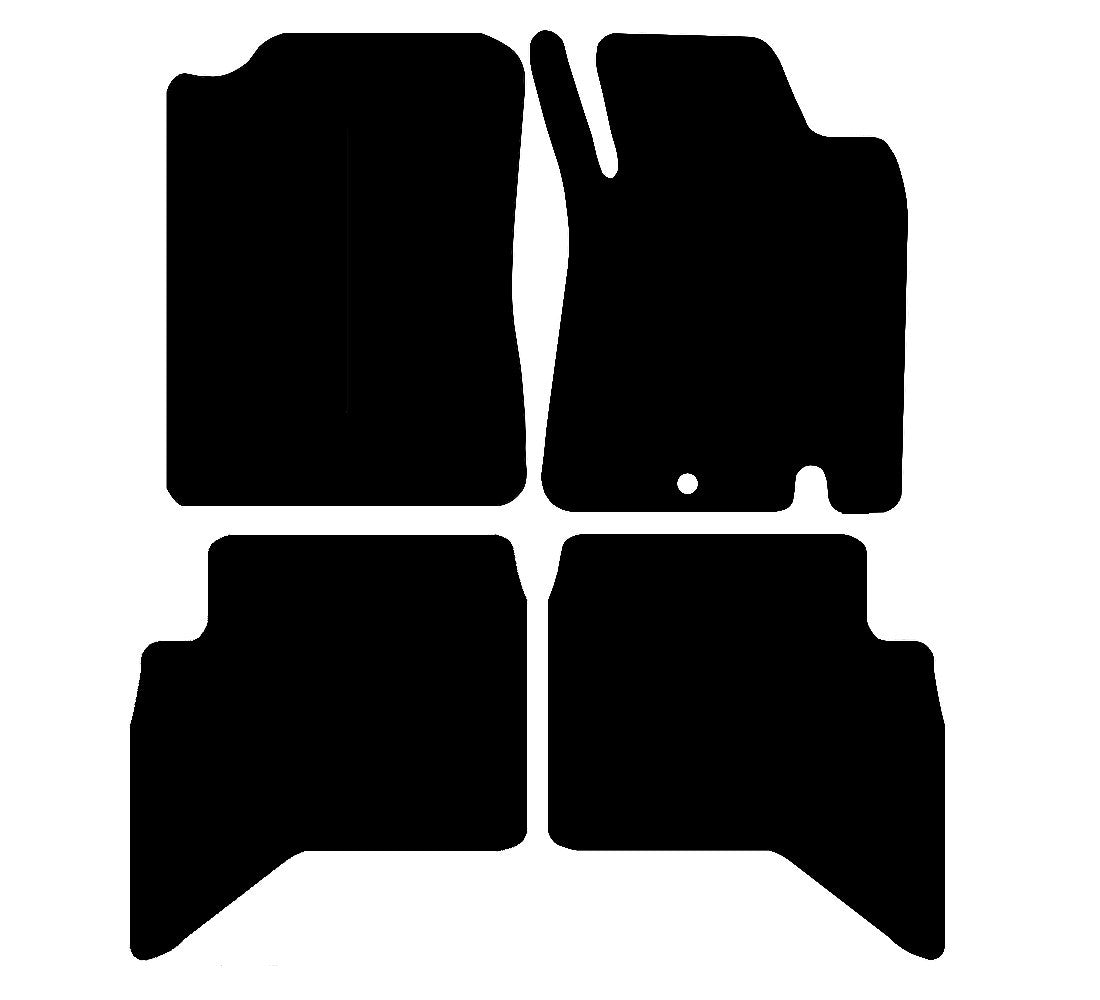 Daihatsu Terios 2006 - 2010 Car Mats vehicle mat pattern