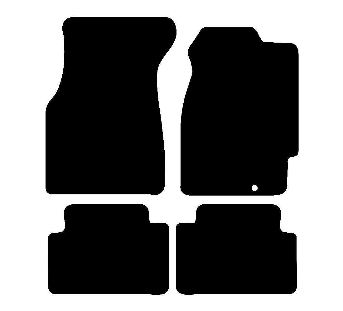 Honda Civic EK 1995 - 2001 Car Mats vehicle mat pattern