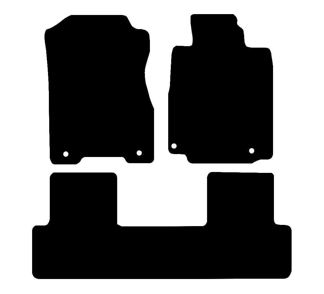 Honda CRV 2011 - 2018 Car Mats vehicle mat pattern