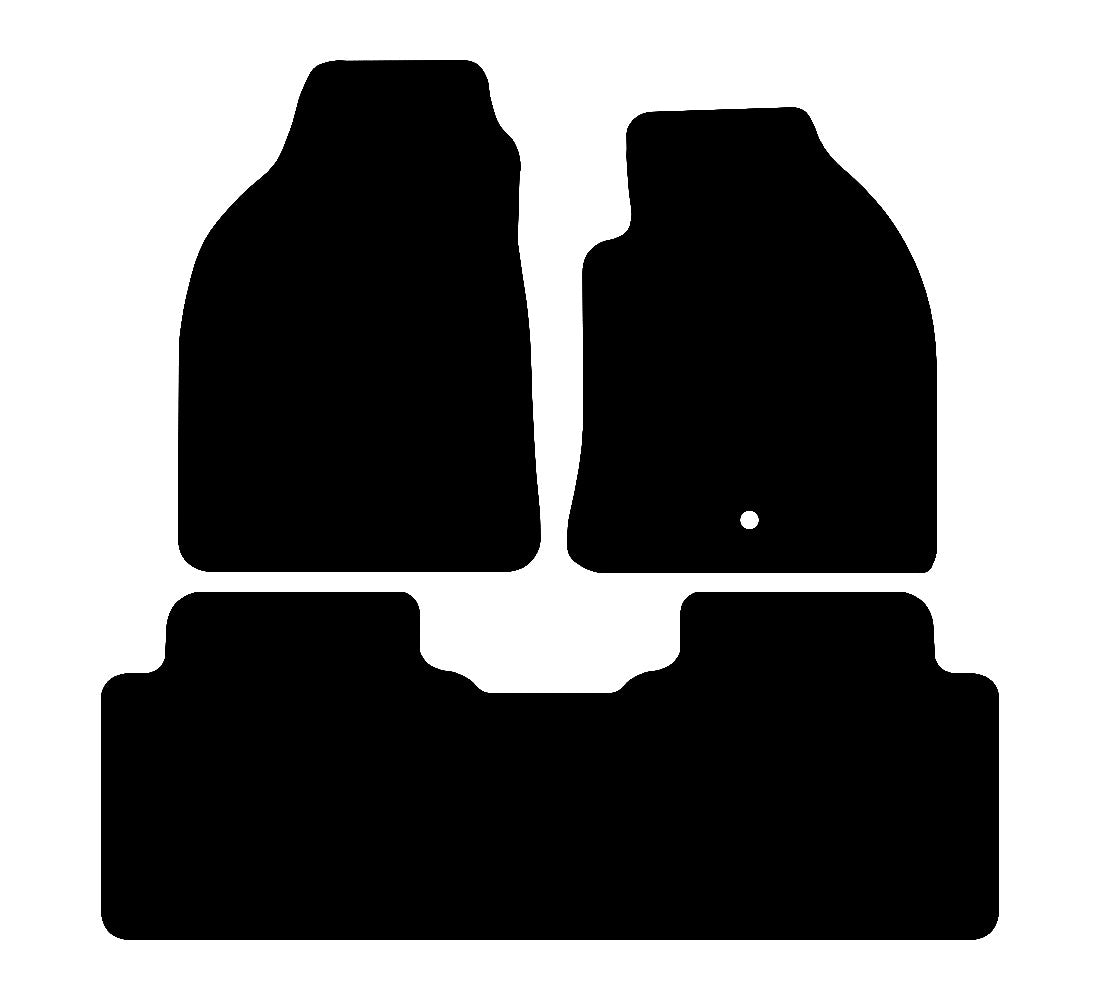 Hyundai Matrix 2001 - 2008 Car Mats vehicle mat pattern
