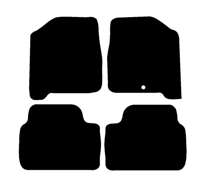 Kia Carens (5 Seater) (Manual) 2007 - 2012 Car Mats vehicle mat pattern