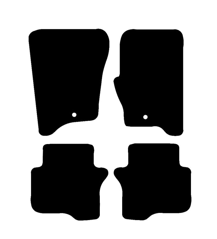 Land Rover Discovery 4 2010 - 2012 Car Mats vehicle mat pattern