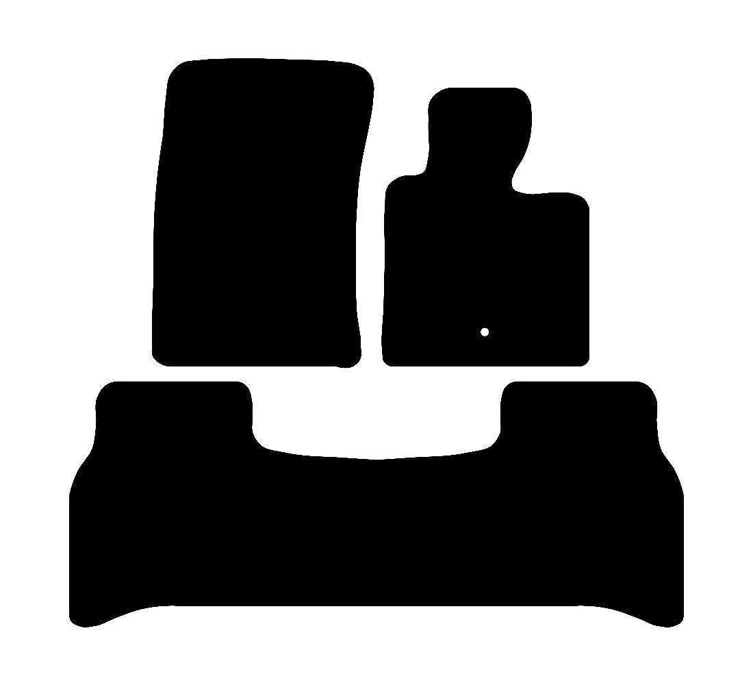 Land Rover Range Rover 2007 - 2012 Car Mats vehicle mat pattern