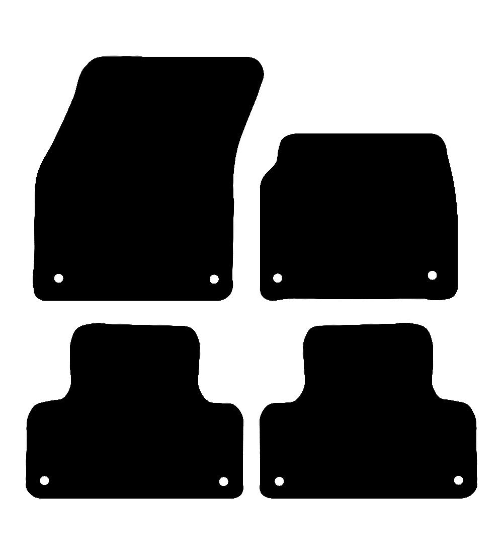Land Rover Range Rover Evoque Coupe 2011 - 2020 Car Mats vehicle mat pattern