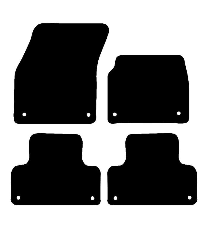 Land Rover Range Rover Evoque Coupe 2011 - 2020 Car Mats vehicle mat pattern