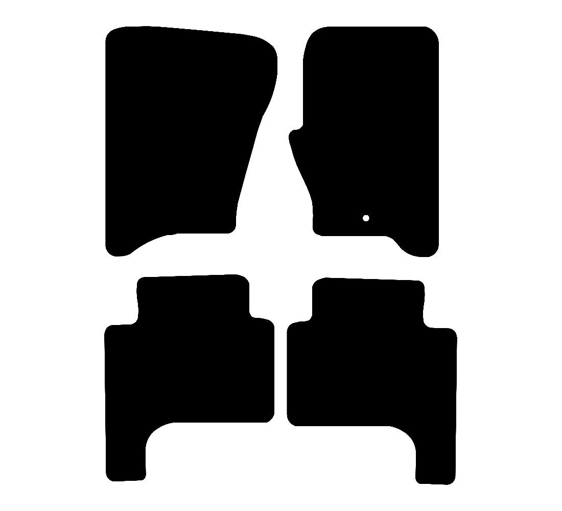 Land Rover Range Rover Sport 2005 - 2008 Car Mats vehicle mat pattern