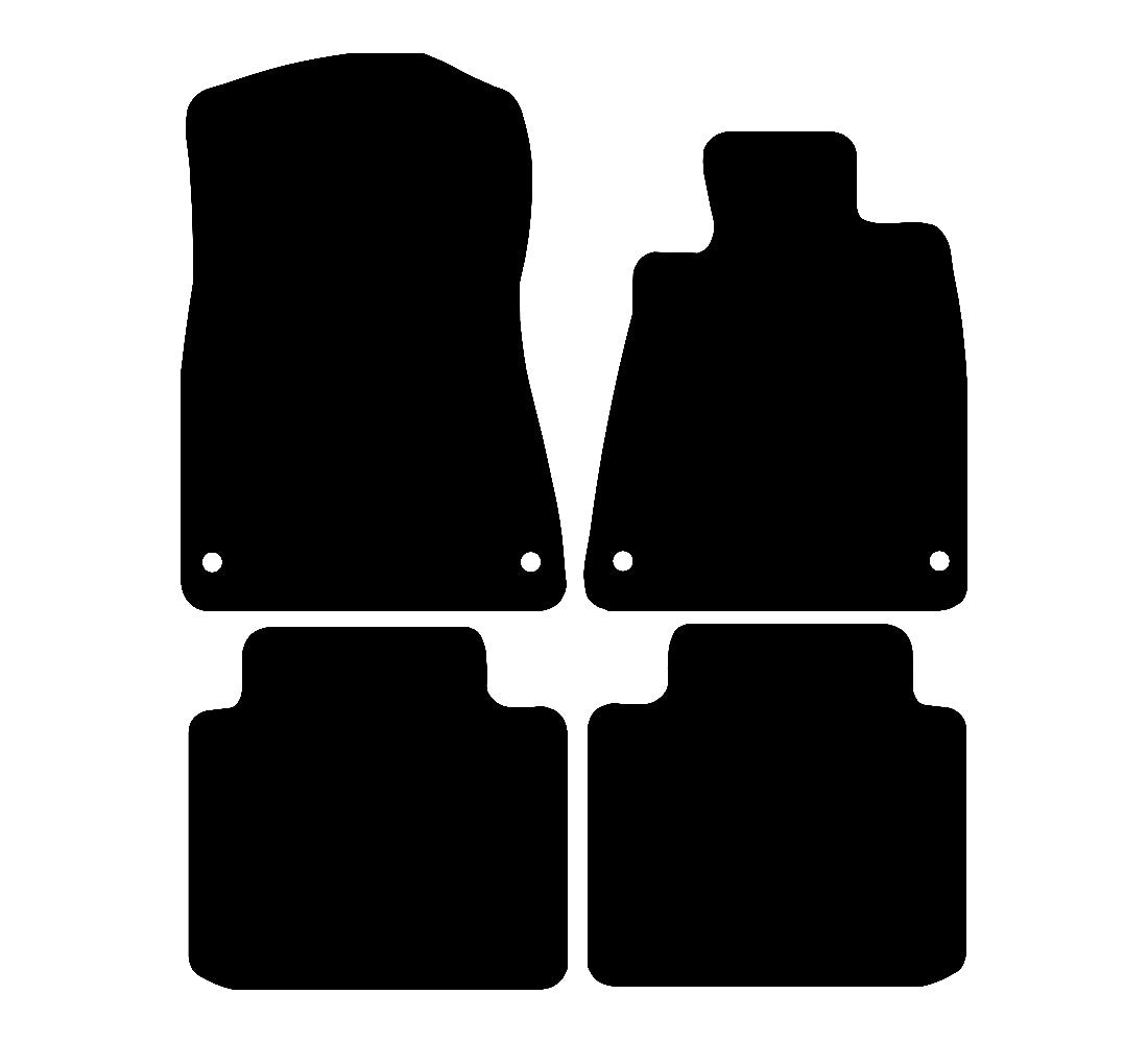 Lexus GS450H 2006 - 2012 Car Mats vehicle mat pattern
