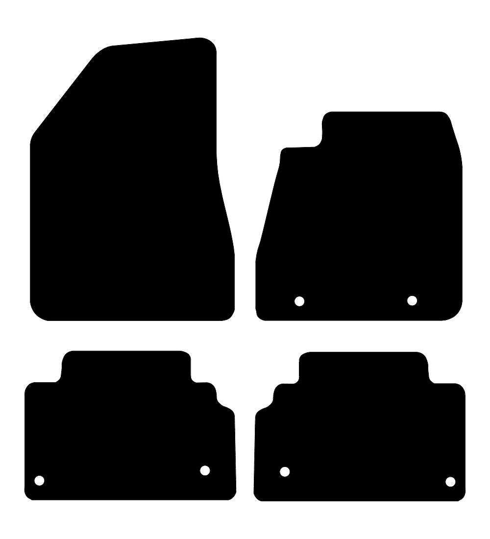 Lexus RX400H (6 Clip Version) 2003 - 2010 Car Mats vehicle mat pattern