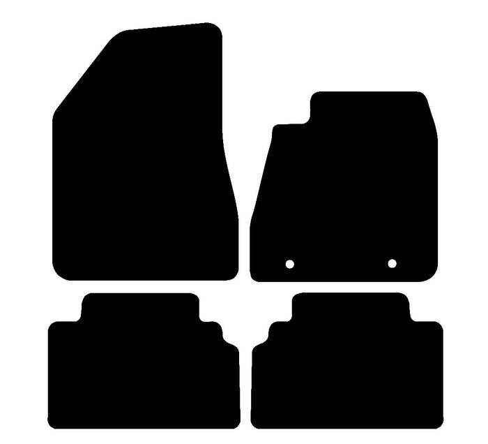 Lexus RX400H 2003 - 2010 Car Mats vehicle mat pattern