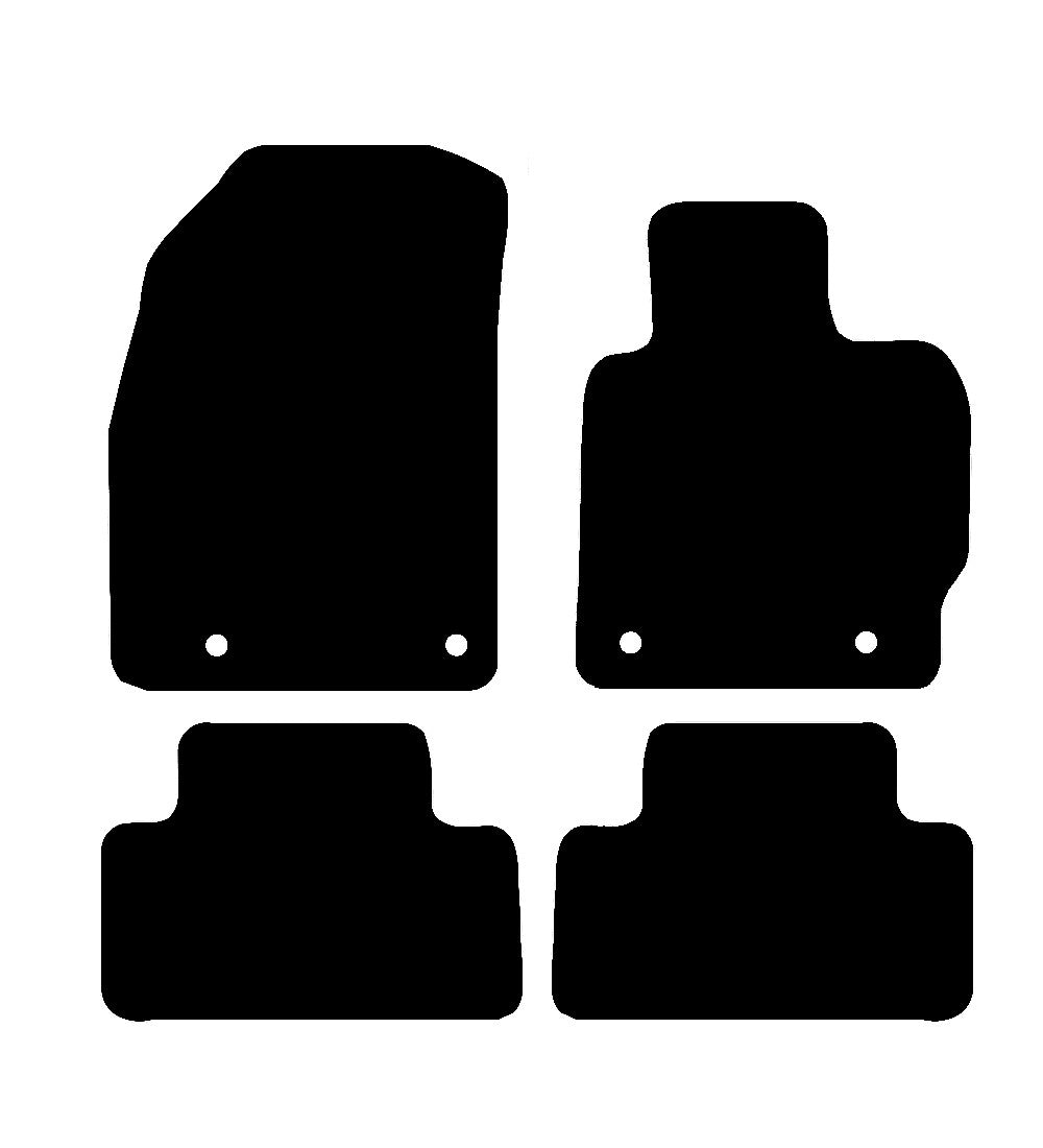Mazda CX-7 2007 - 2012 Car Mats vehicle mat pattern