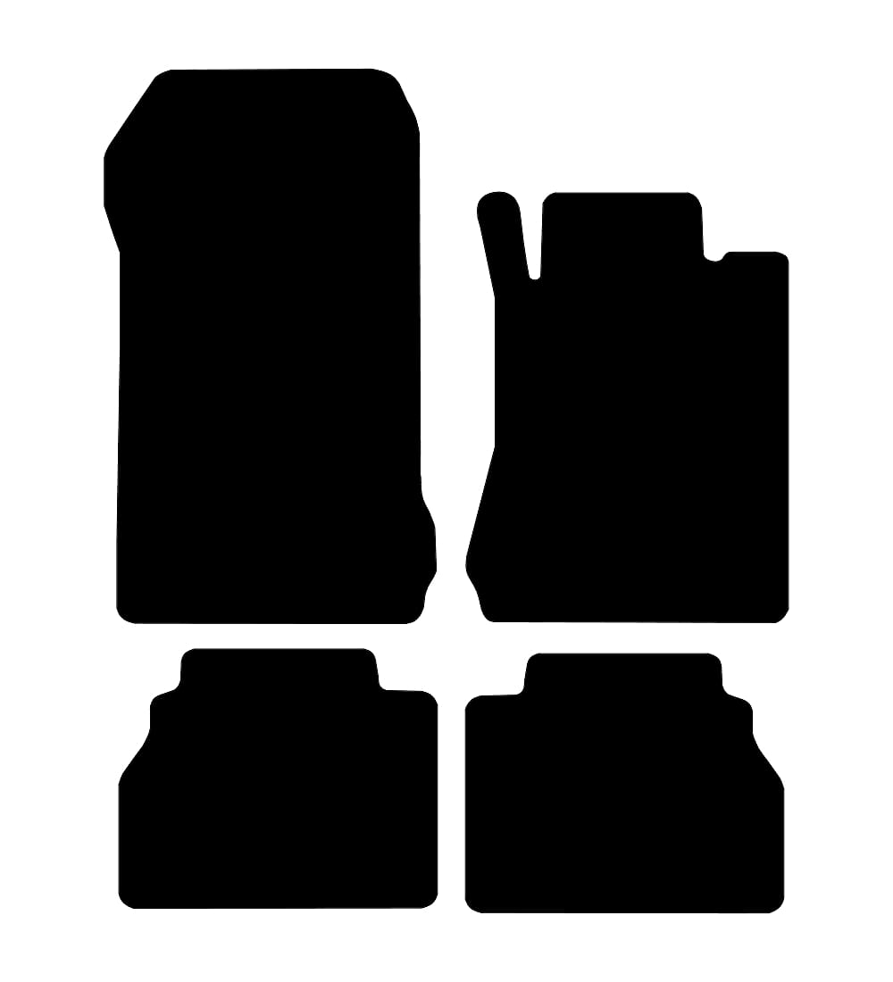 Mercedes E Class (Estate/Saloon) W210 1995 - 2002 Car Mats vehicle mat pattern