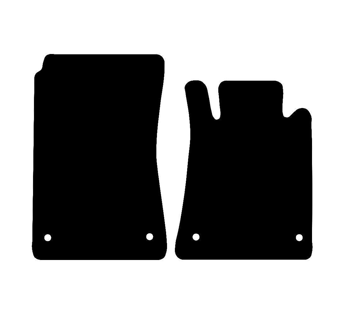 Mercedes SLK (R171) 2005 - 2011 Car Mats vehicle mat pattern