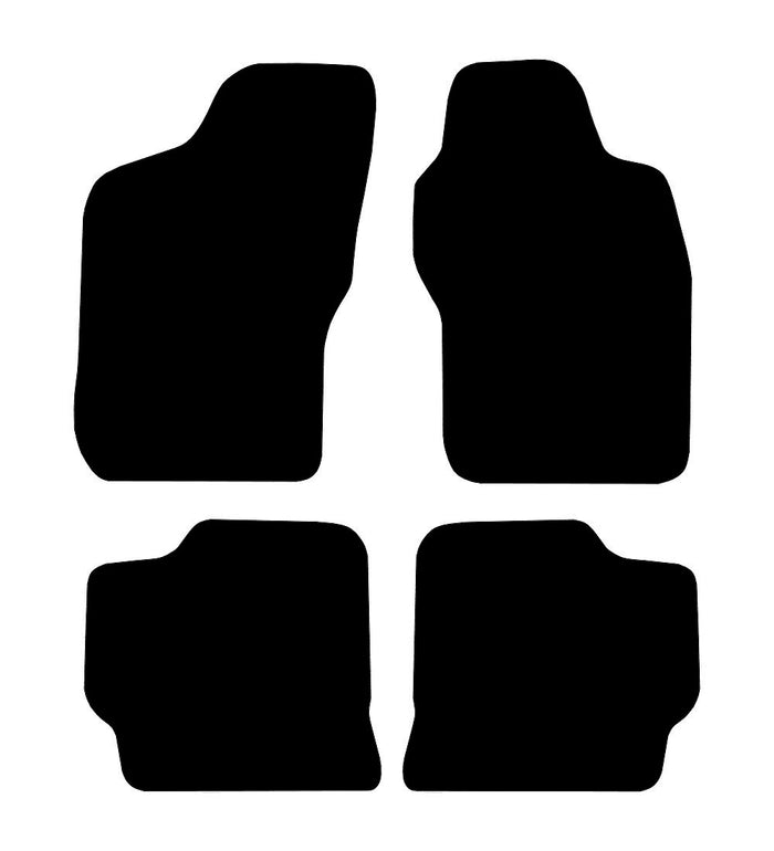 Fiat Brava/Bravo (Alternate) 1995 - 2002 Car Mats vehicle mat pattern