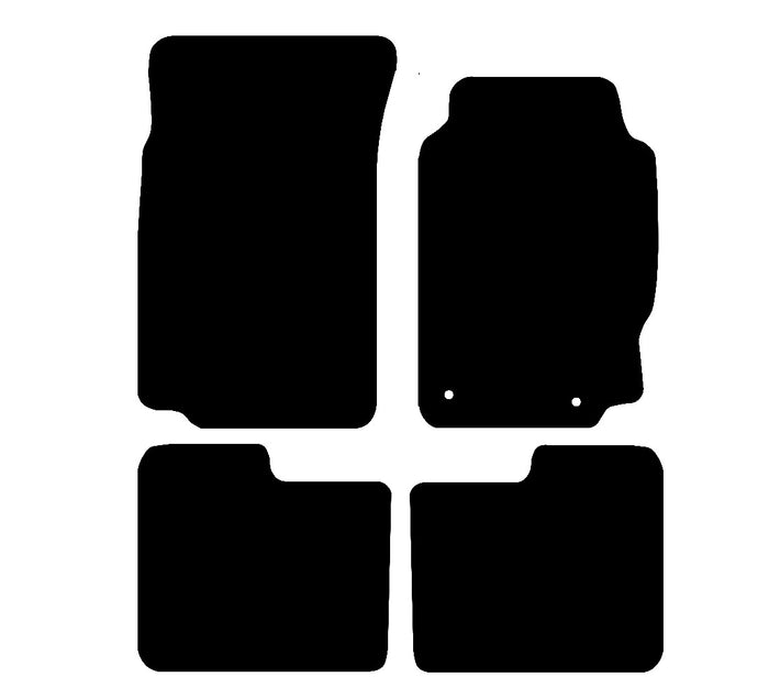 Peugeot 406 1995 - 2005 Car Mats vehicle mat pattern