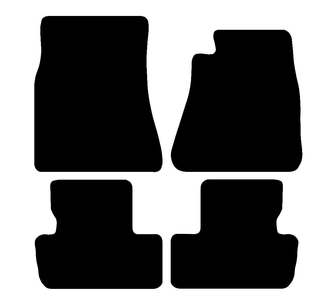 Lexus IS220 (No Clips) 2005 - 2012 Car Mats vehicle mat pattern