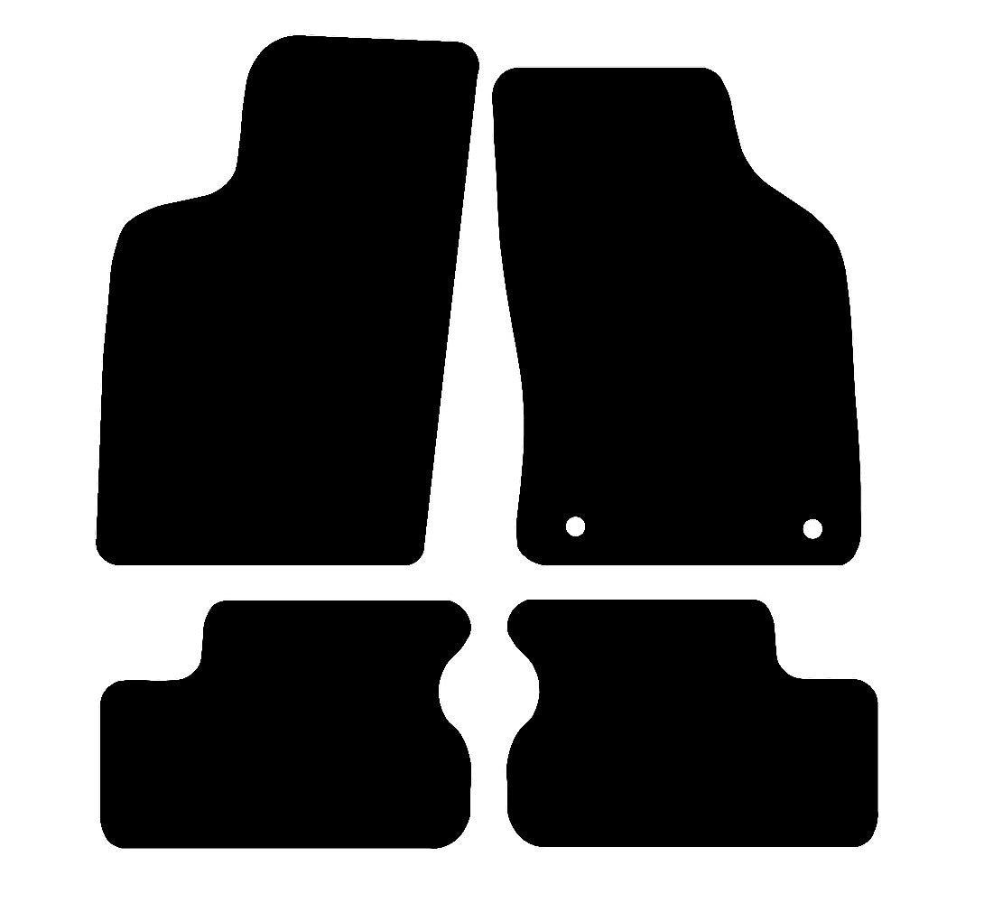 Vauxhall Astra F (MK3) 1991 - 1998 Car Mats vehicle mat pattern