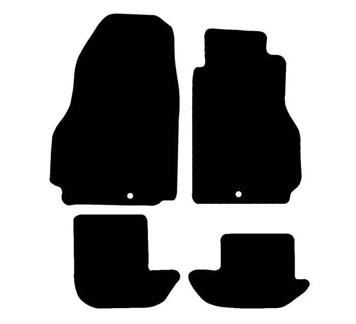 Nissan GT-R 2007 - 2020 Car Mats vehicle mat pattern
