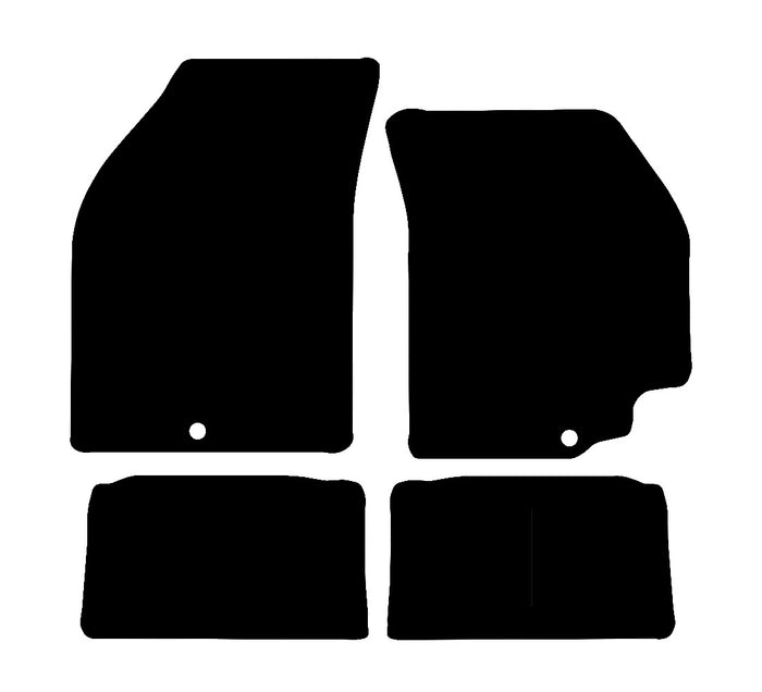 Nissan Pixo 2008 - 2013 Car Mats vehicle mat pattern