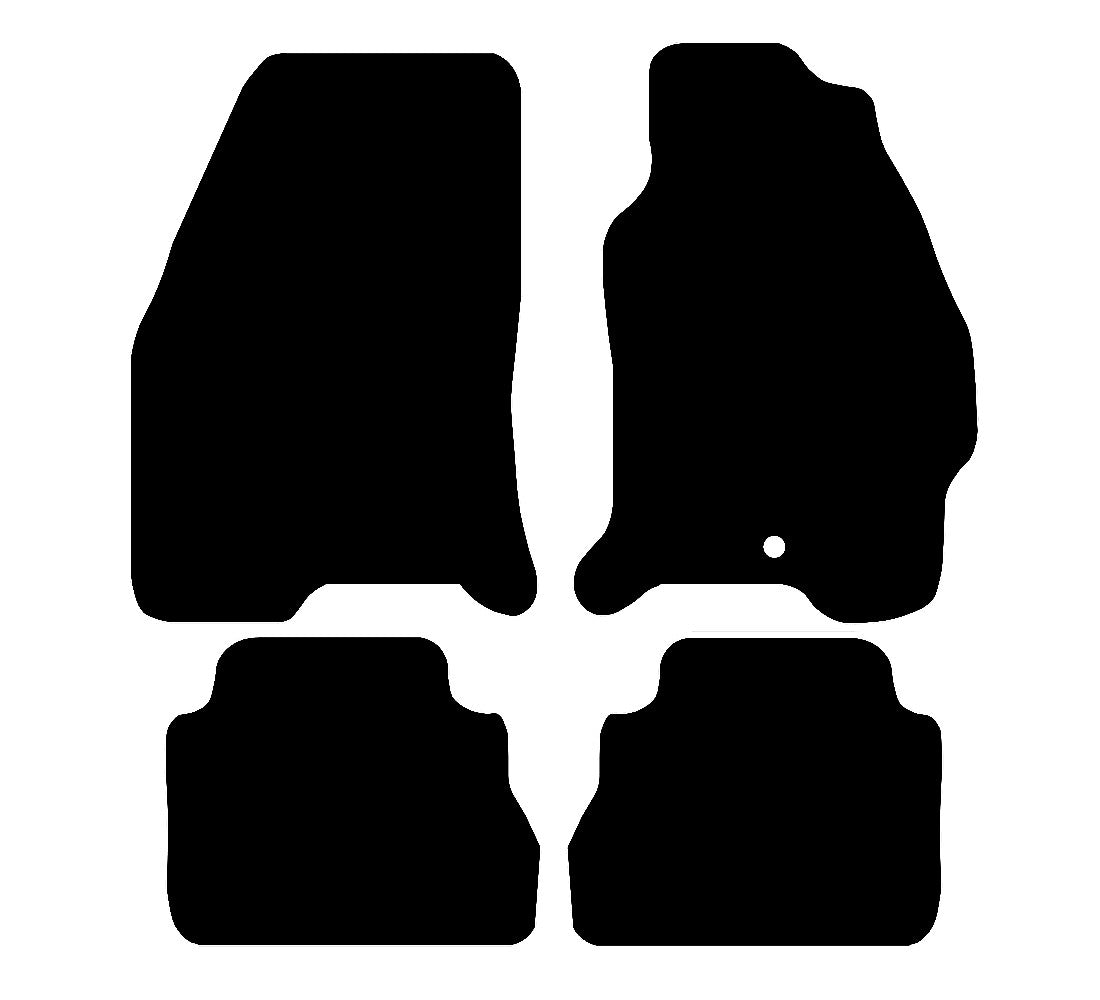 Ford Mondeo MK2 1996 - 2000 Car Mats vehicle mat pattern