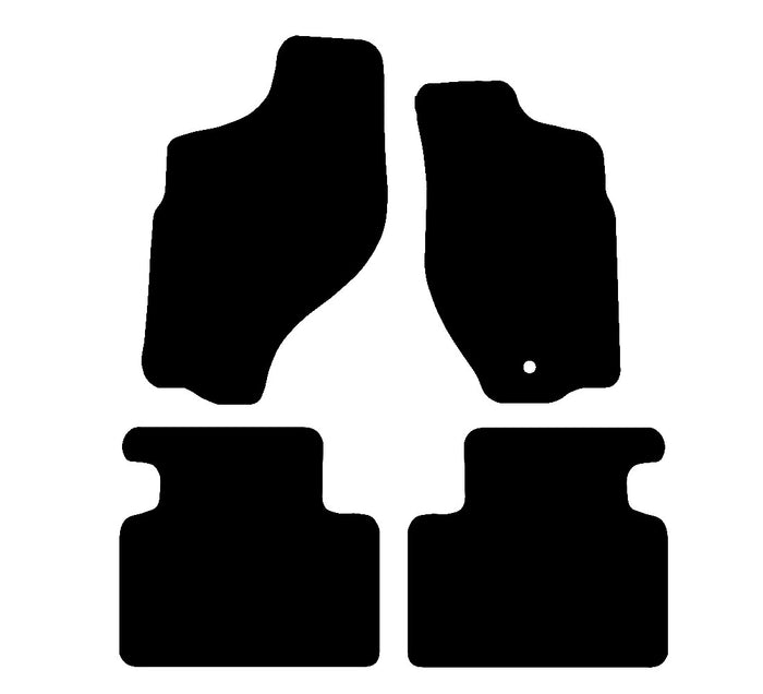 Nissan Terrano 1995 - 2005 Car Mats vehicle mat pattern
