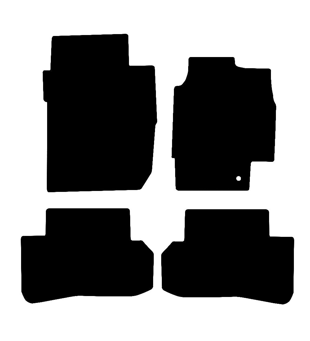 Nissan Cube 2008 - 2011 Car Mats vehicle mat pattern