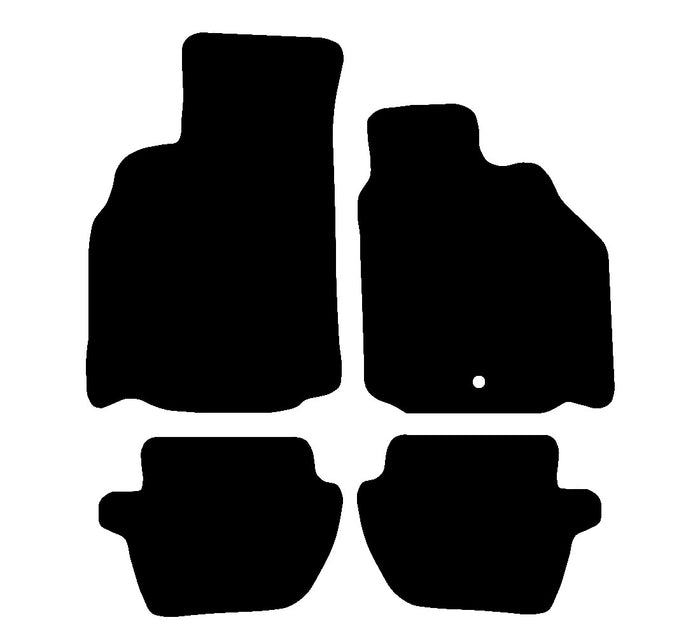 Porsche 911 1998 - 2004 Car Mats vehicle mat pattern