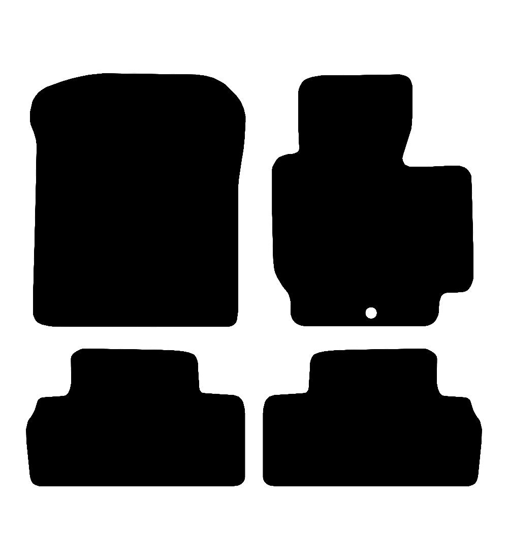 Suzuki Grand Vitara (SWB) (3 Door) 2006 - 2015 Car Mats vehicle mat pattern