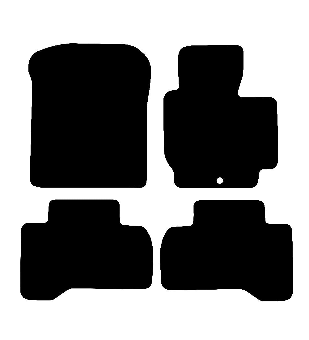 Suzuki Grand Vitara (LWB) (5 Door) 2006 - 2015 Car Mats vehicle mat pattern