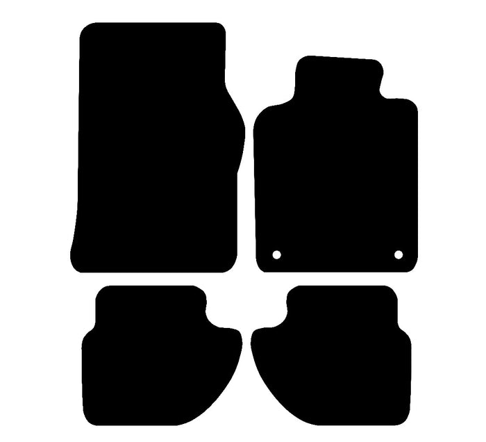 Porsche 944 1982 - 1991 Car Mats vehicle mat pattern
