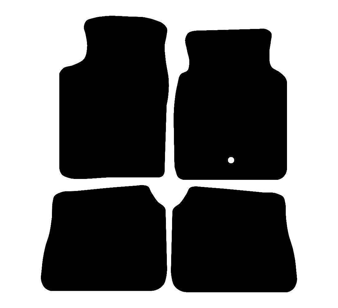 Renault Megane 1996 - 2002 Car Mats vehicle mat pattern