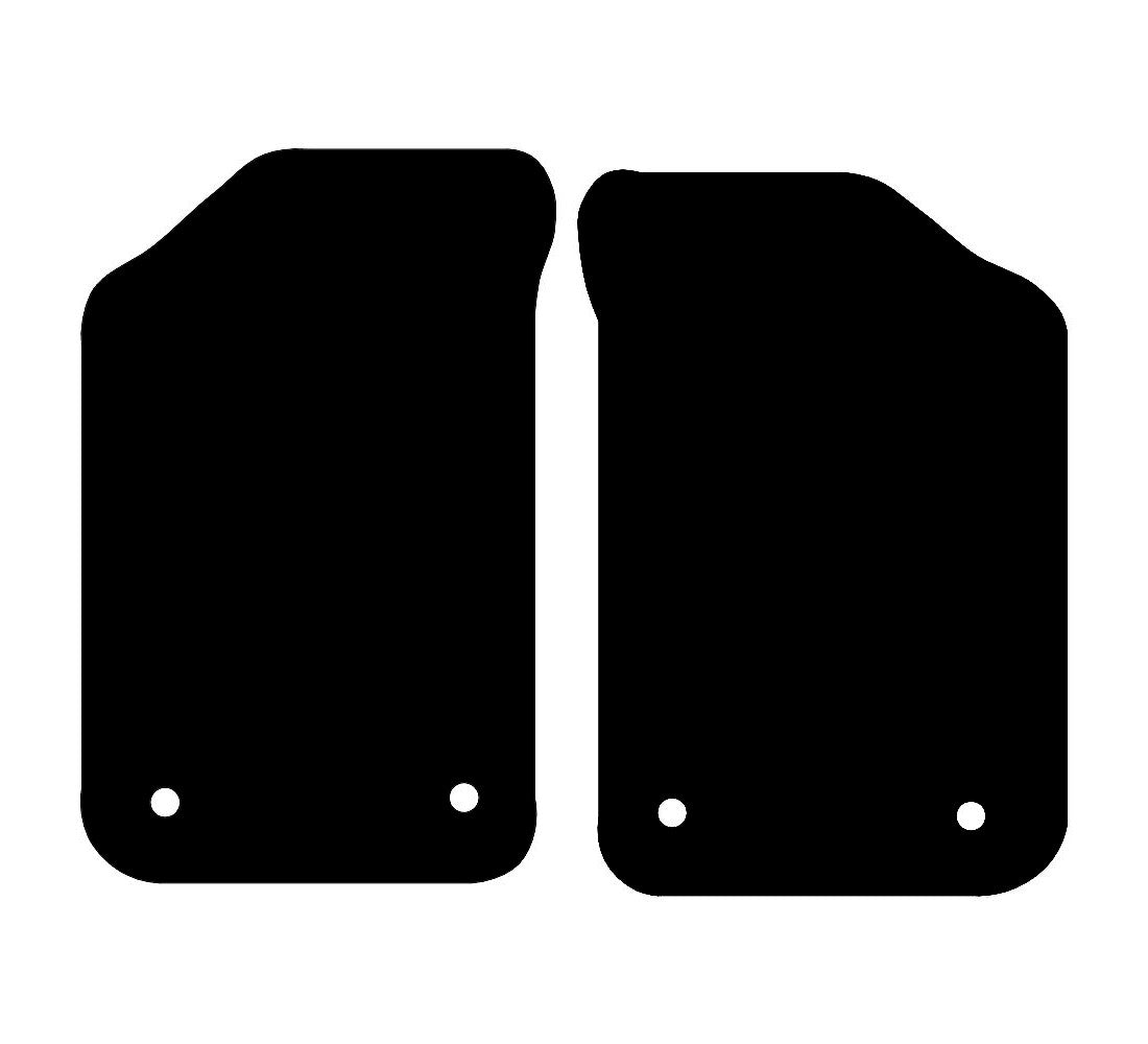 MG GF 1995 - 2001 Car Mats vehicle mat pattern
