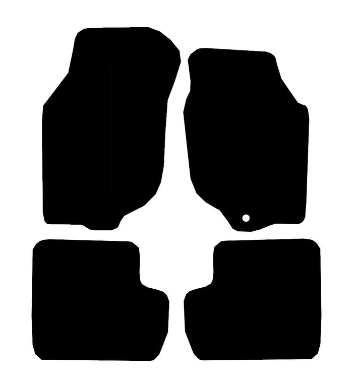 MG ZR 1999 - 2005 Car Mats vehicle mat pattern