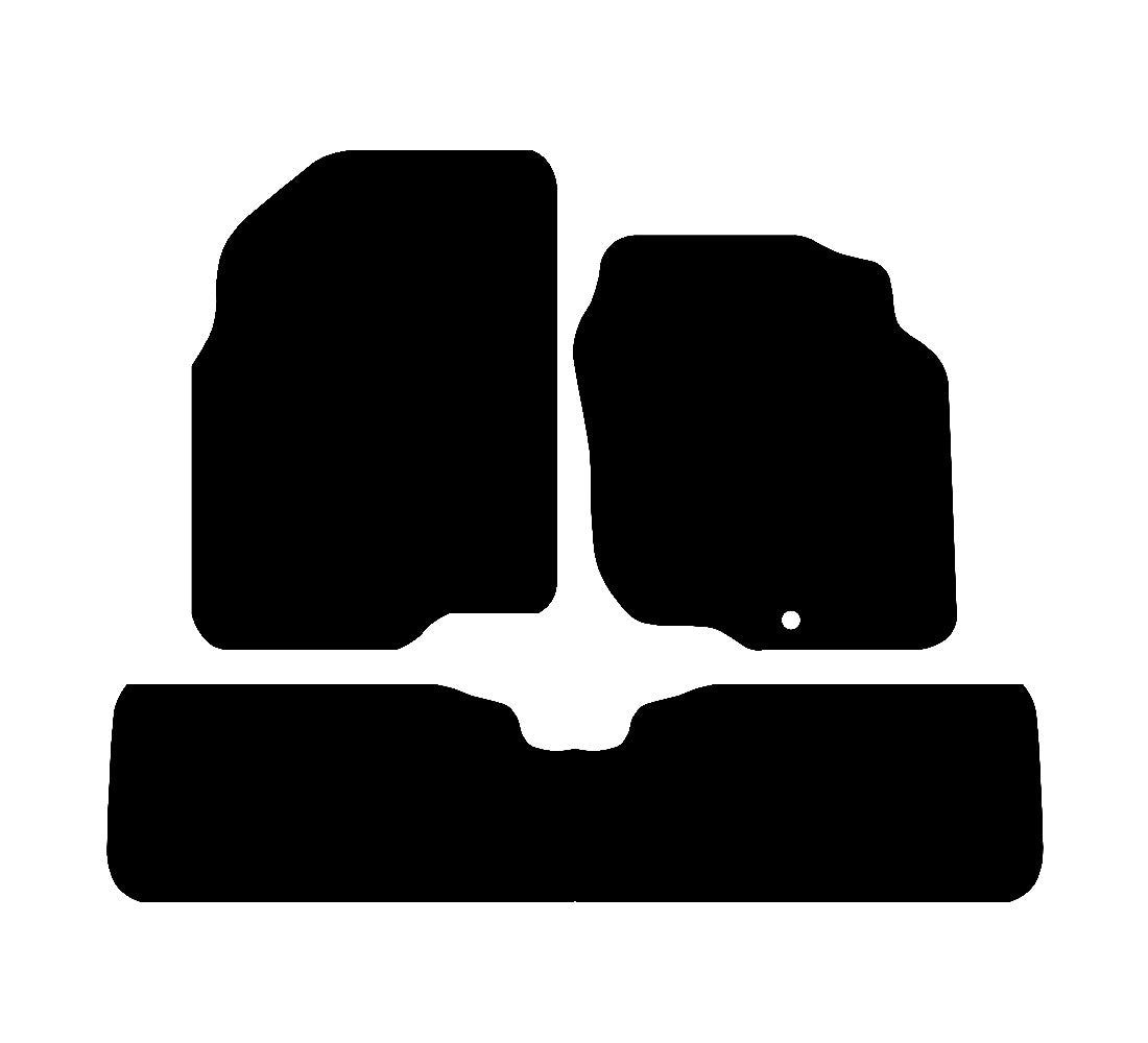 Nissan Almera Tino 2000 - 2005 Car Mats vehicle mat pattern
