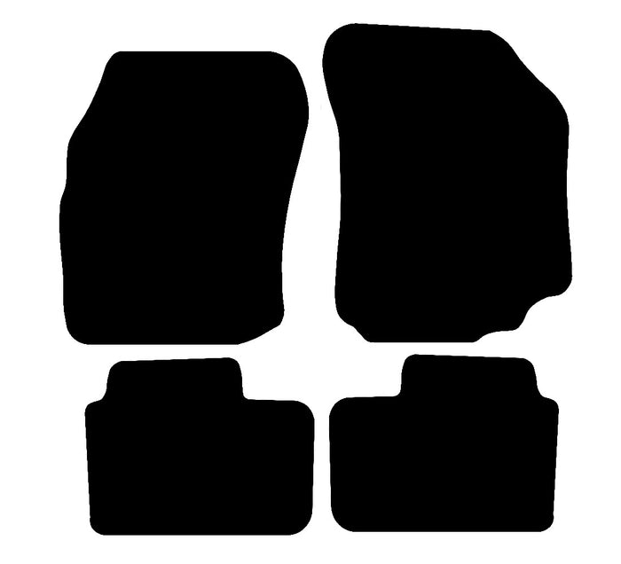 Suzuki SX4 2006 - 2013 Car Mats vehicle mat pattern