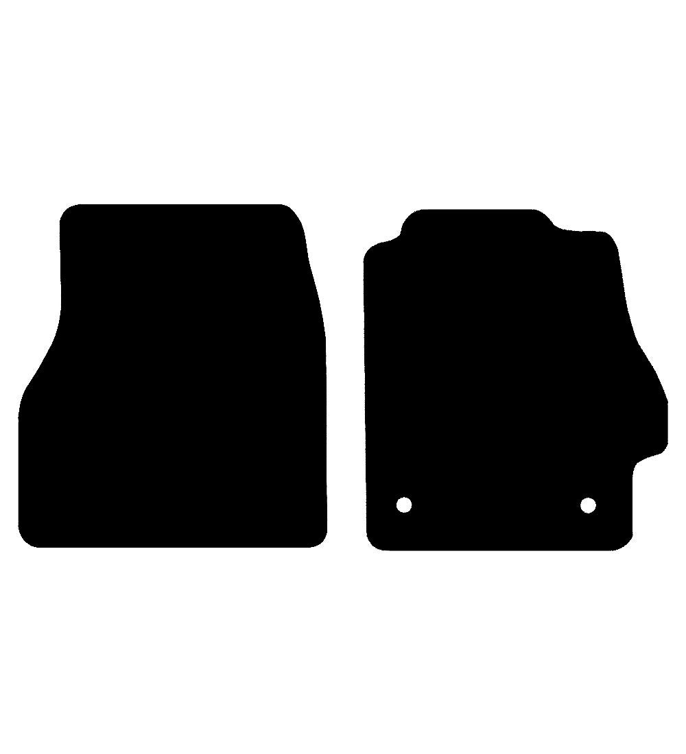 Toyota MR2 (With Clips) 2000 - 2006 Car Mats vehicle mat pattern